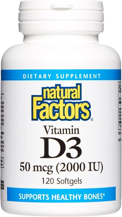 Vitamin D3 2000iu Softgels Twin Pack by Natural Factors