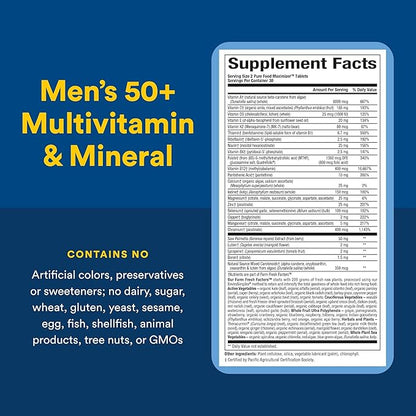 Men's 50+ Multivitamin Tablets by Natural Factors