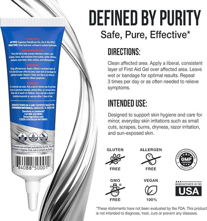 Colloidal Silver First Aid Gel by Sovereign Silver