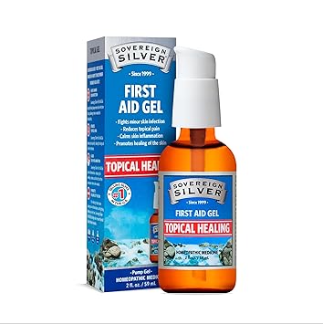 Colloidal Silver First Aid Gel by Sovereign Silver