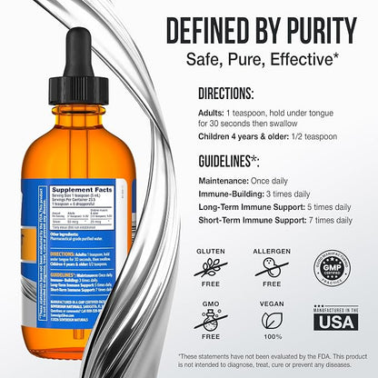 Colloidal Silver 10 PPM Dropper Top by Sovereign Silver