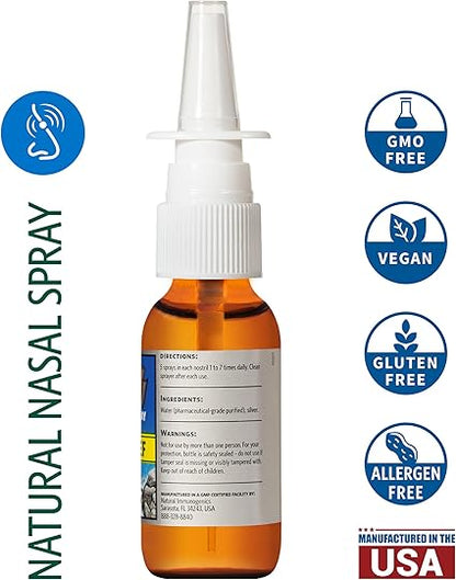 Colloidal Silver Nasal Spray by Sovereign Silver