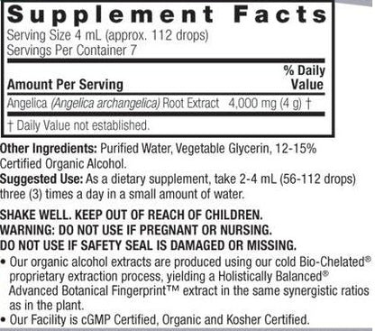 Angelica Root Liquid Extract by Nature's Answer