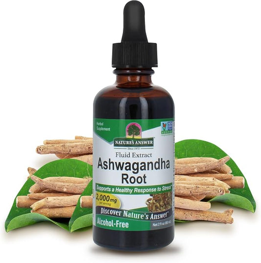 Ashwagandha Root Alcohol Free Extract by Nature's Answer