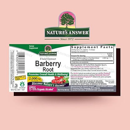 Barberry Root Extract by Nature's Answer