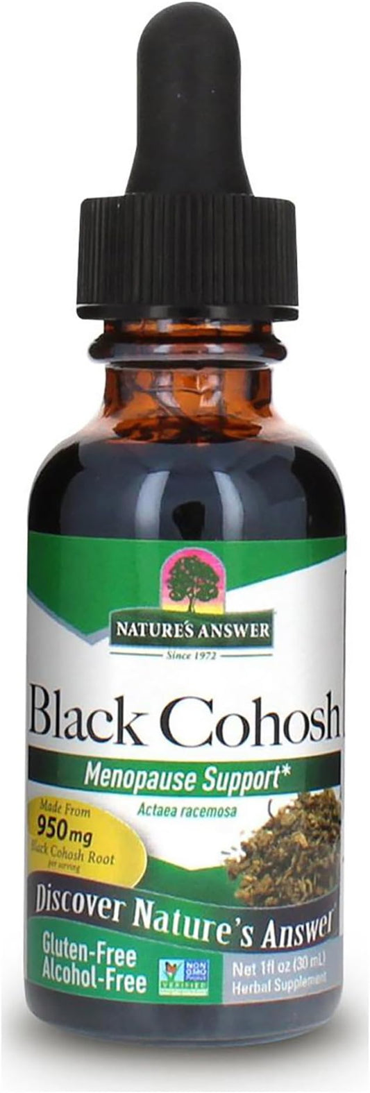 Black Cohosh Alcohol Free Extract by Nature's Answer