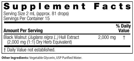 Black Walnut Alcohol Free Extract by Nature's Answer