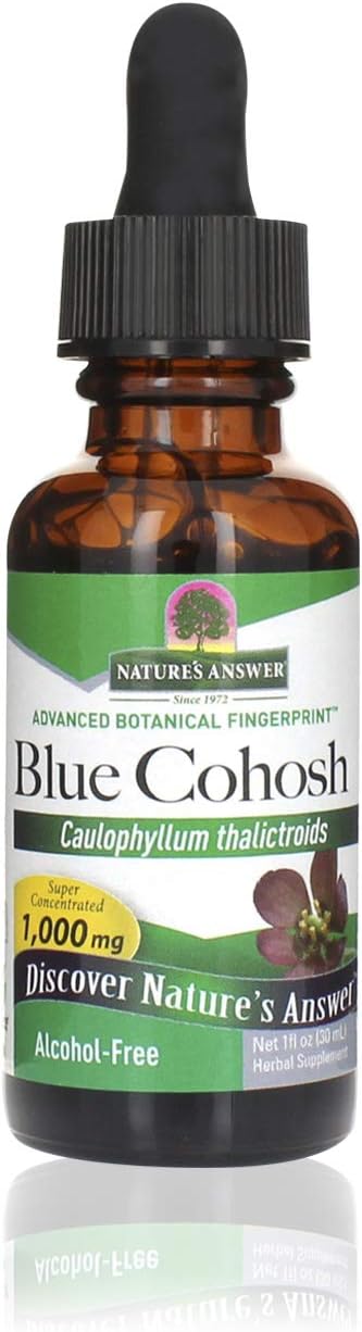 Blue Cohosh Alcohol Free Extract by Nature's Answer