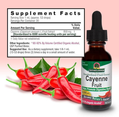 Cayenne Fruit Extract by Nature's Answer