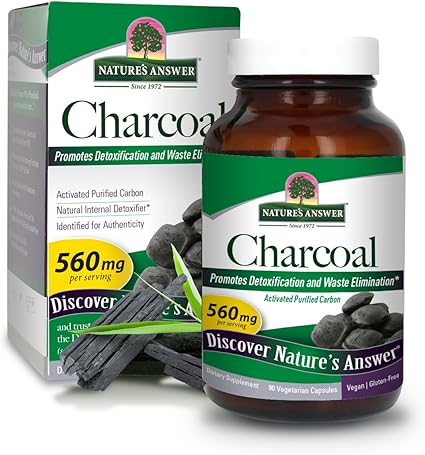 Activated Charcoal Capsules by Nature's Answer