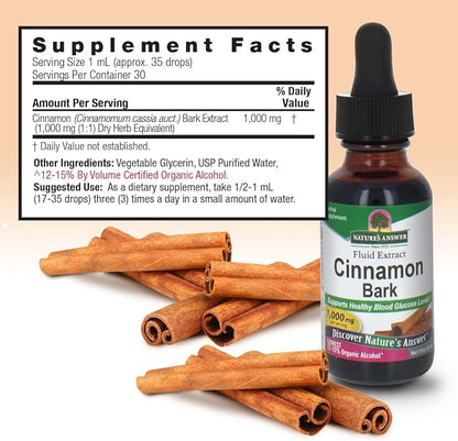 Cinnamon Bark Extract by Nature's Answer