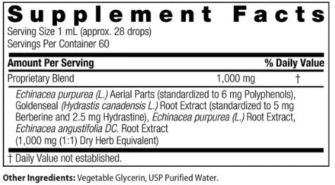 Echinacea & Goldenseal Alcohol Free Extract by Nature's Answer