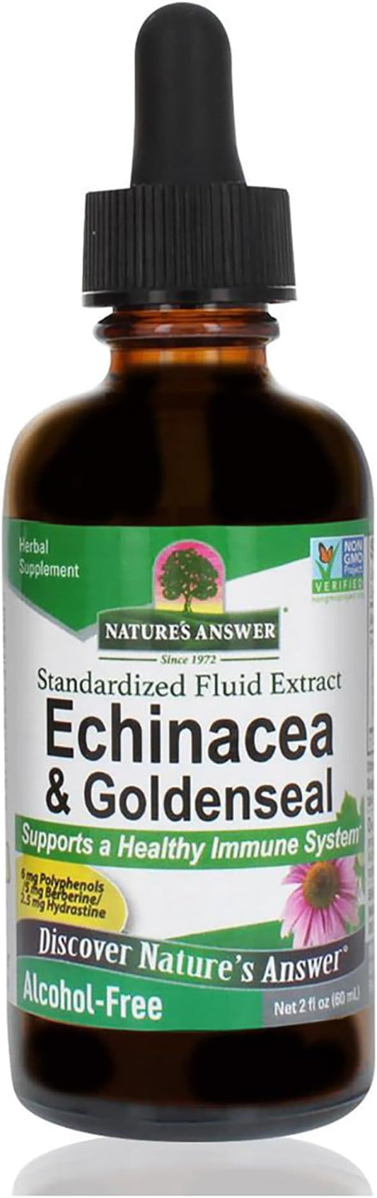 Echinacea & Goldenseal Alcohol Free Extract by Nature's Answer