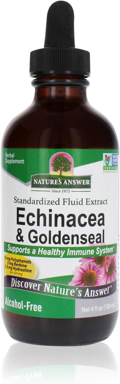 Echinacea & Goldenseal Alcohol Free Extract by Nature's Answer