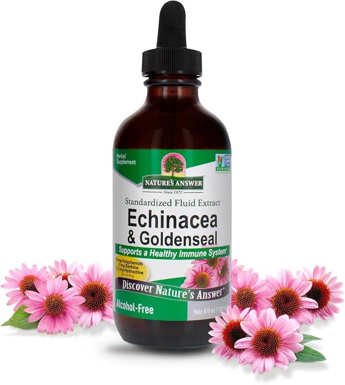 Echinacea & Goldenseal Alcohol Free Extract by Nature's Answer