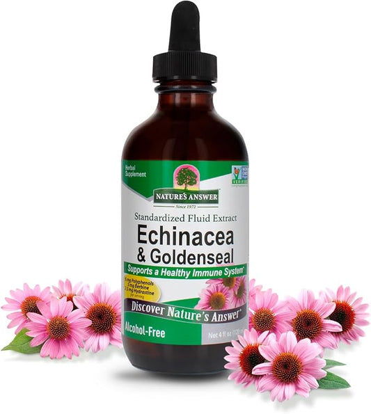 Echinacea & Goldenseal Alcohol Free Extract by Nature's Answer