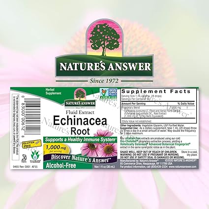 Echinacea Alcohol Free Extract by Nature's Answer