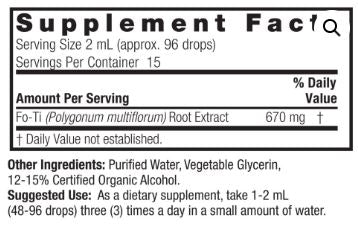 Fo-Ti Extract by Nature's Answer