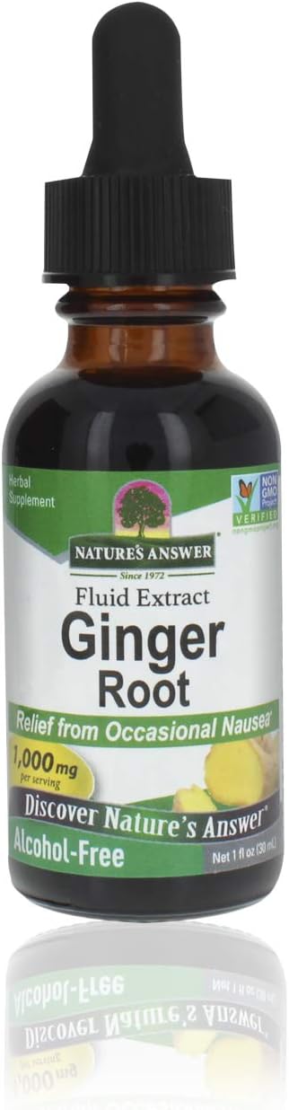 Ginger Root Alcohol Free Extract by Nature's Answer