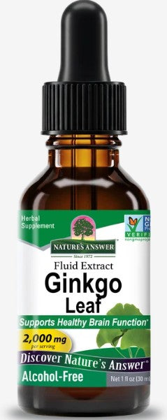 Ginkgo Biloba Alcohol Free Extract by Nature's Answer
