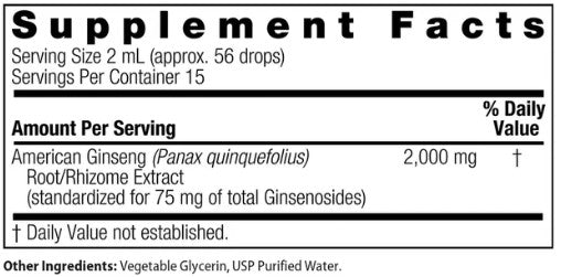 American Ginseng Alcohol Free Extract by Nature's Answer