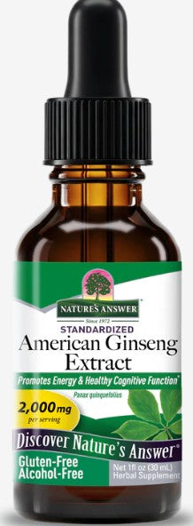American Ginseng Alcohol Free Extract by Nature's Answer