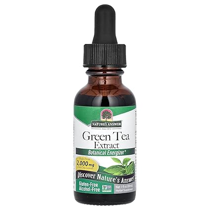 Green Tea Alcohol Free Extract by Nature's Answer