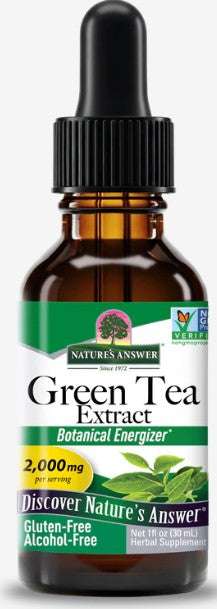 Green Tea Alcohol Free Extract by Nature's Answer