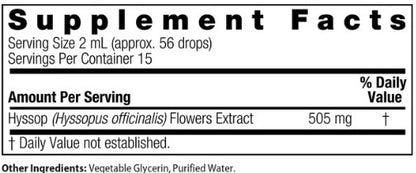 Hyssop Alcohol Free Extract by Nature's Answer