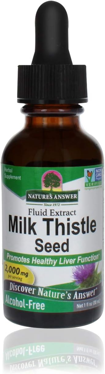 Milk Thistle Alcohol Free Extract by Nature's Answer