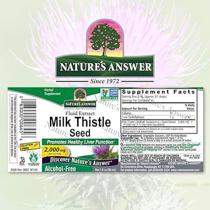 Milk Thistle Alcohol Free Extract by Nature's Answer