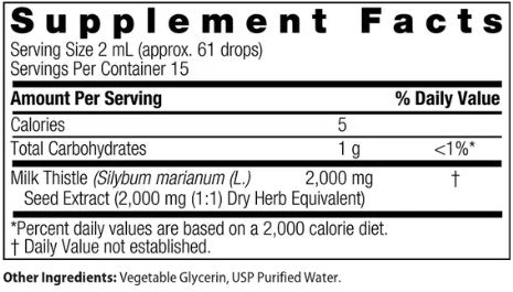Milk Thistle Alcohol Free Extract by Nature's Answer