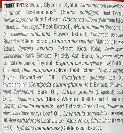 Periobrite Cinnamon Mouthwash by Nature's Answer