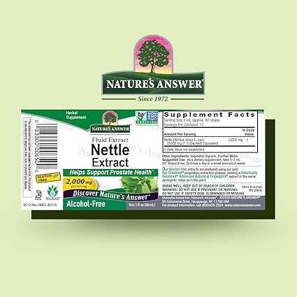 Nettle Alcohol Free Extract by Nature's Answer