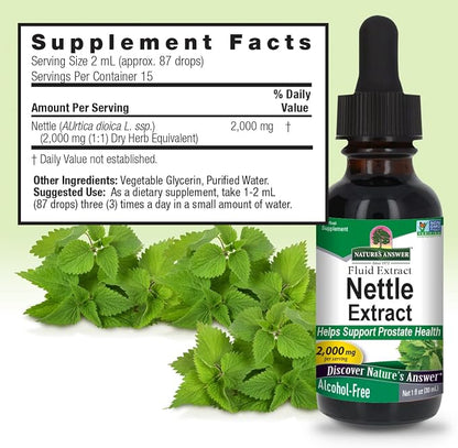 Nettle Alcohol Free Extract by Nature's Answer