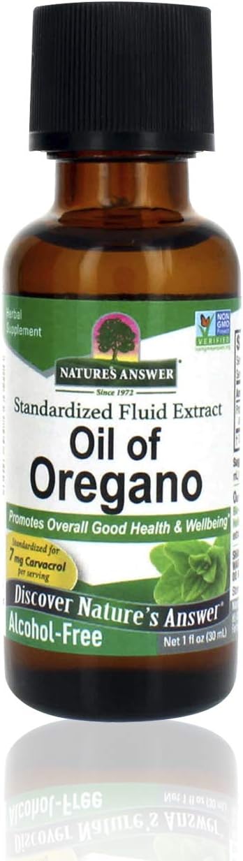 Oil of Oregano Alcohol Free Extract by Nature's Answer