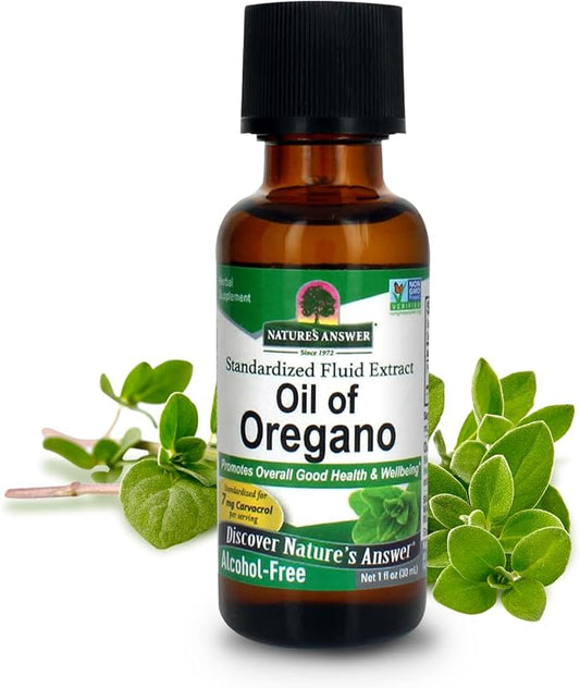 Oil of Oregano Alcohol Free Extract by Nature's Answer