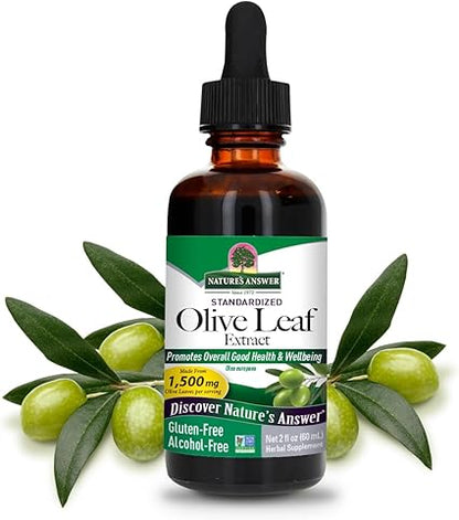 Oliopein Olive Leaf Alcohol Free Extract by Nature's Answer