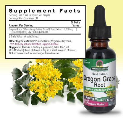 Oregon Grape Root Extract by Nature's Answer