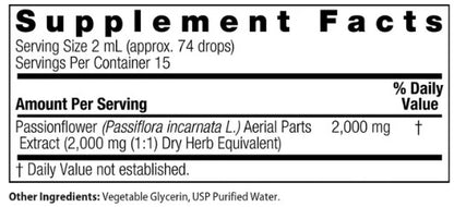 Passionflower Alcohol Free Extract by NAture's Answer