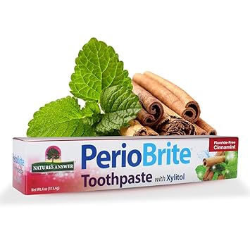PerioBrite Cinnamint Toothpaste with Xylitol by Nature's Answer
