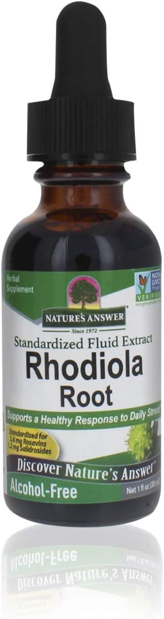 Rhodiola Alcohol Free Extract by Nature's Answer
