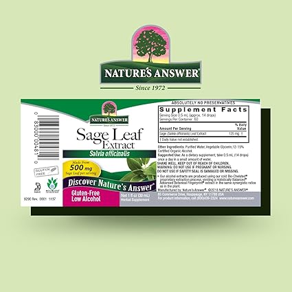 Sage Extract by Nature's Answer