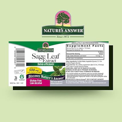 Sage Extract by Nature's Answer