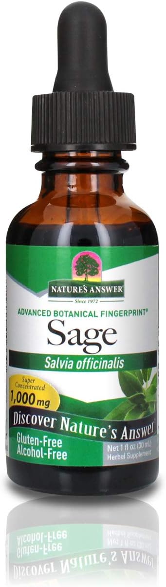 Sage Alcohol Free Extract by Nature's Answer