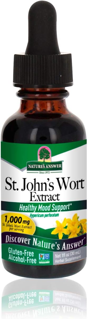 St John's Wort Alcohol Free Extract by Nature's Answer