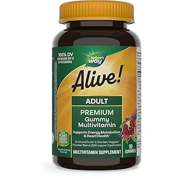 Alive Adult Gummy Multivitamin by Nature's Way