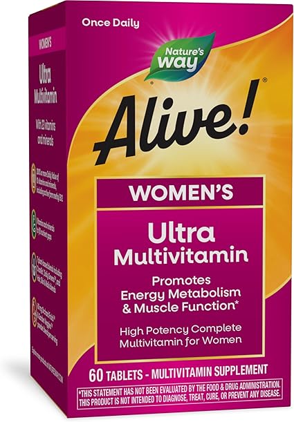 Alive One Daily Ultra Women's Multivitamin Tablets by Nature's Way