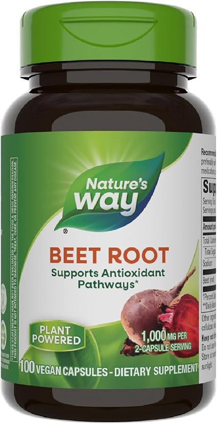 Beet Root Capsules by Nature's Way