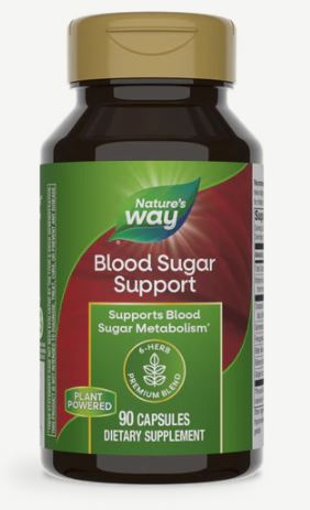 Blood Sugar Support Capsules by Nature's Way